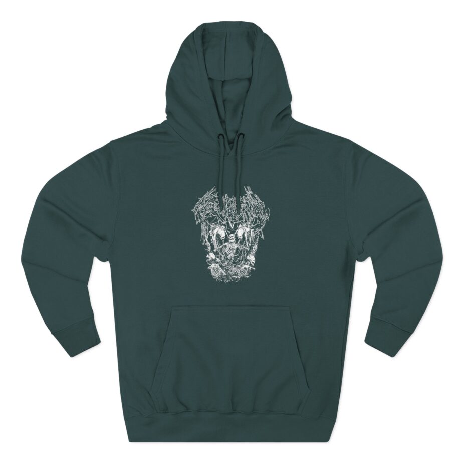 A Great Chaos Death Mosh Three-Panel Fleece Hoodie