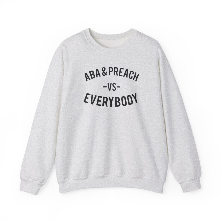 Aba and Preach Unisex Heavy Blend™ Crewneck Sweatshirt