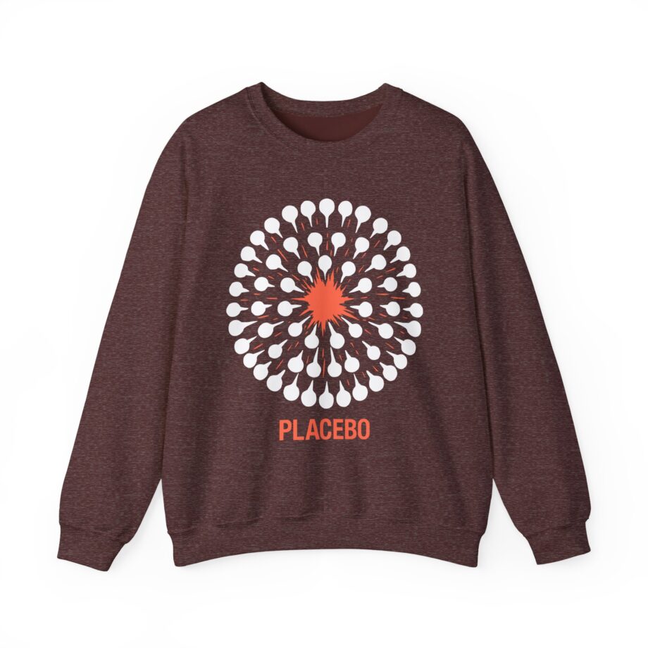 Placebo Pattern Unisex Heavy Blend™ Crewneck Sweatshirt