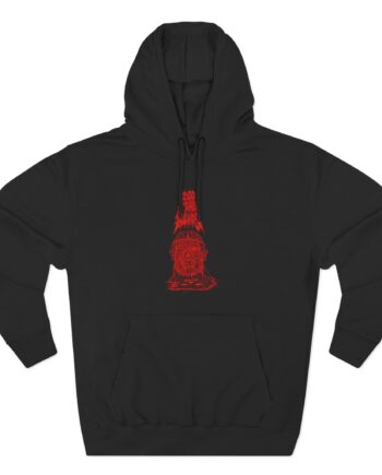 200 Stab Wounds Skin Milk Three-Panel Fleece Hoodie