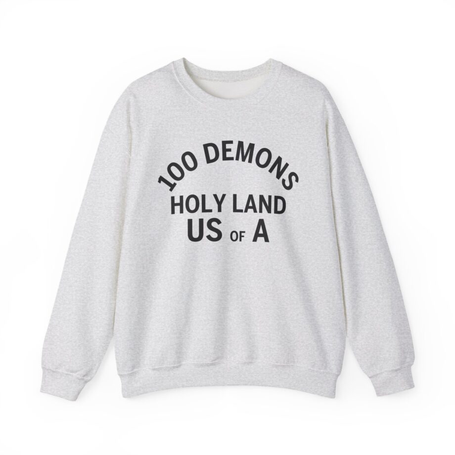 100 Demons Holyland Unisex Heavy Blend™ Crewneck Sweatshirt