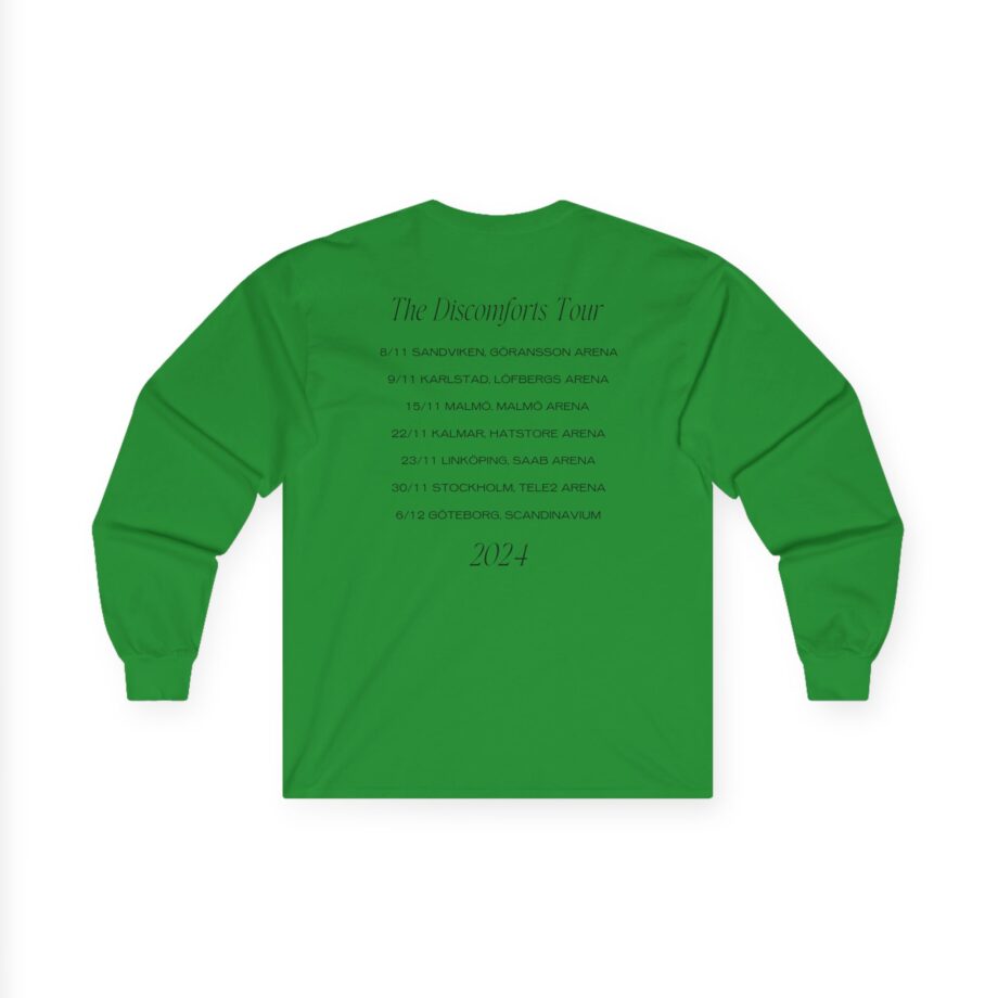 Albin Lee Meldau Discomforts Tour Unisex Ultra Cotton Long Sleeve Tee