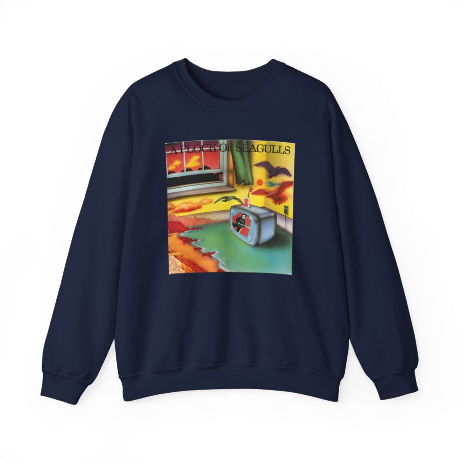 A Flock of Seagulls Original Album Cover Unisex Heavy Blend™ Crewneck Sweatshirt