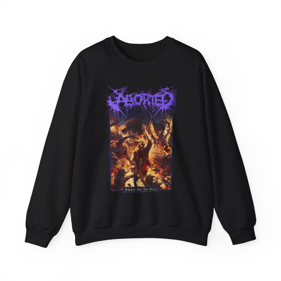 Aborted Drag Me to Hell Unisex Heavy Blend™ Crewneck Sweatshirt