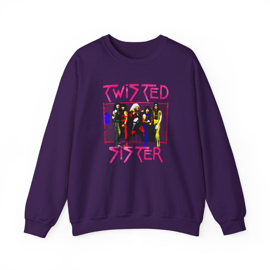 Vintage Group Photo Twisted Sister Unisex Heavy Blend™ Crewneck Sweatshirt