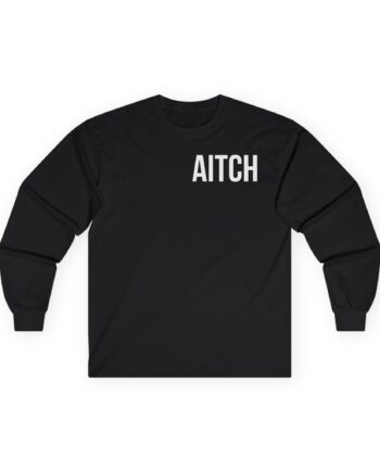 Aitch Pocket Logo Unisex Ultra Cotton Long Sleeve Tee