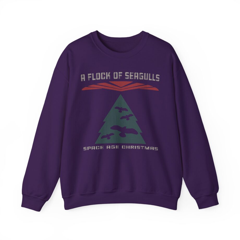 A Flock of Seagulls Ugly Xmas Unisex Heavy Blend™ Crewneck Sweatshirt