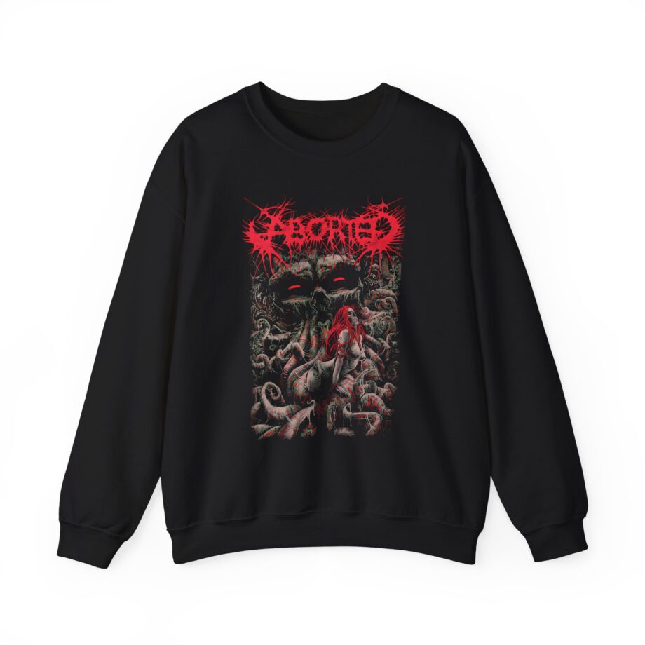 Aborted Godmachine V2 Unisex Heavy Blend™ Crewneck Sweatshirt