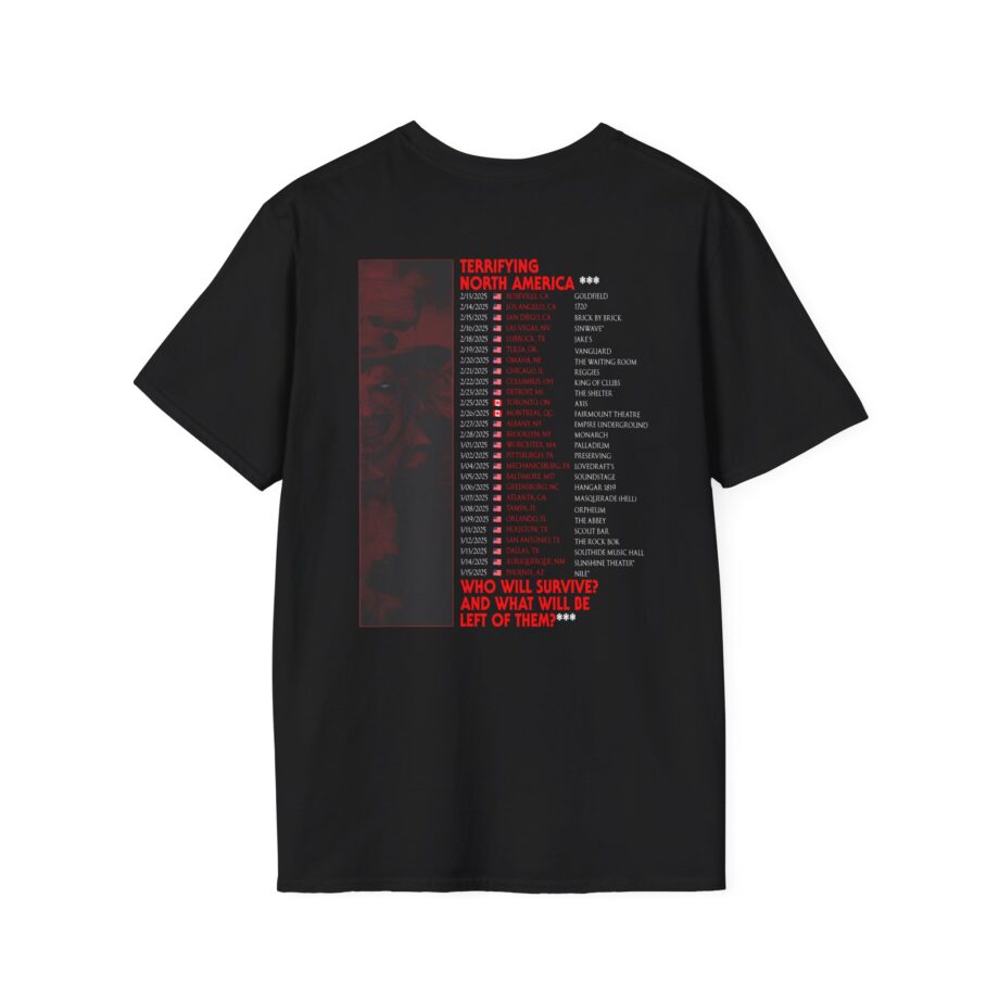Aborted Spring 2025 North American Tour Unisex Softstyle T-Shirt