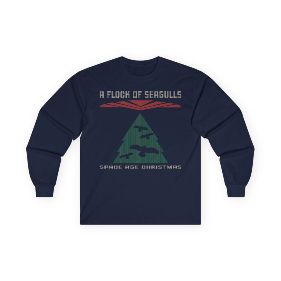 A Flock of Seagulls Ugly Xmas Unisex Ultra Cotton Long Sleeve Tee