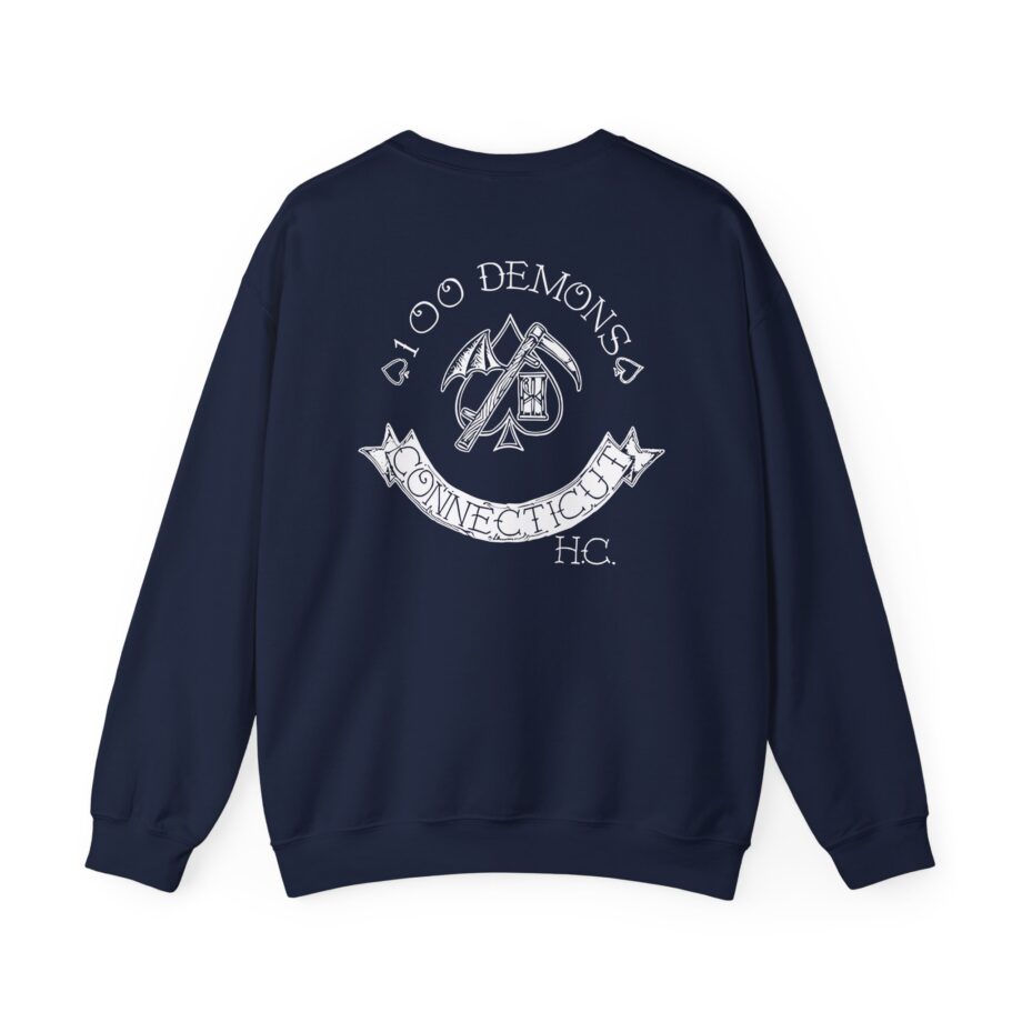 100 Demons Spade Sickle Unisex Heavy Blend™ Crewneck Sweatshirt
