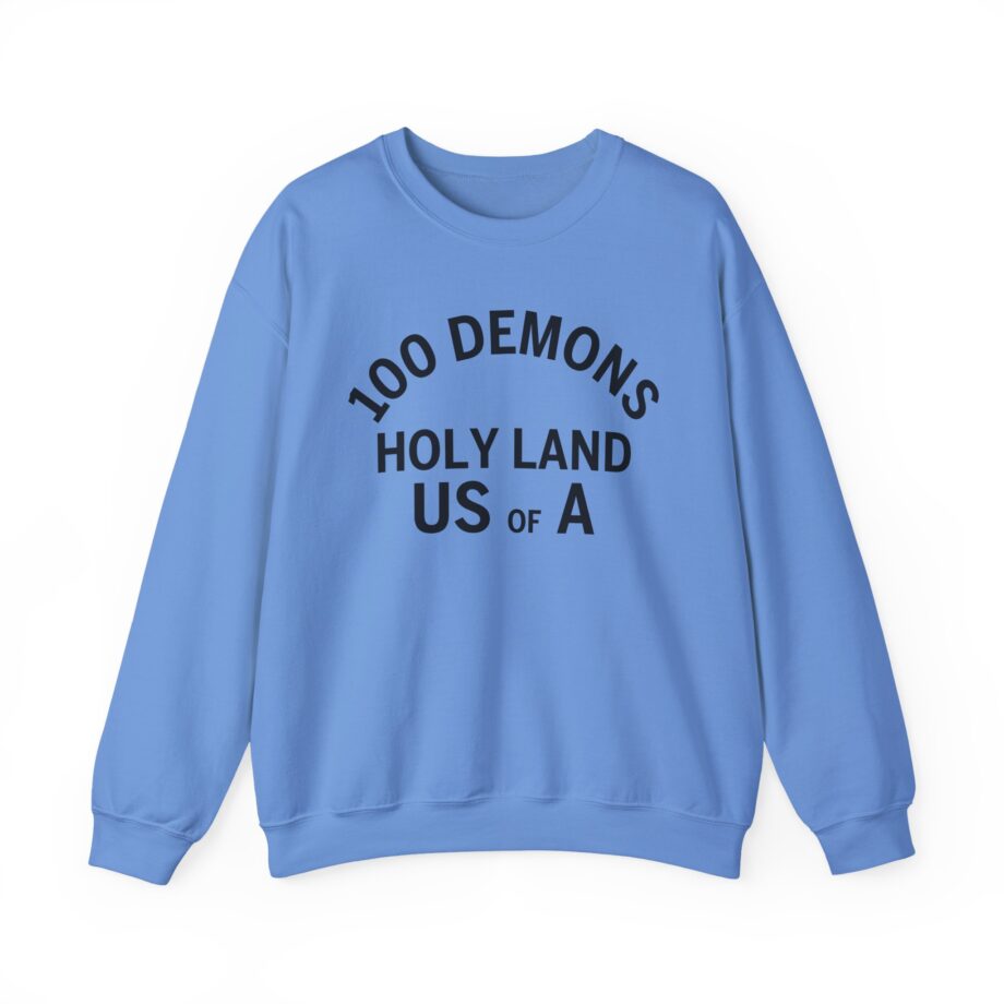 100 Demons Holyland Unisex Heavy Blend™ Crewneck Sweatshirt