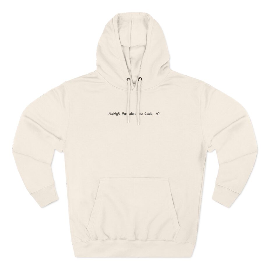 A Tribe Called Quest Midnight Marauders Tour Guide Three-Panel Fleece Hoodie