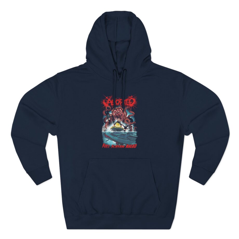 Aborted Full Scream Ahead Three-Panel Fleece Hoodie