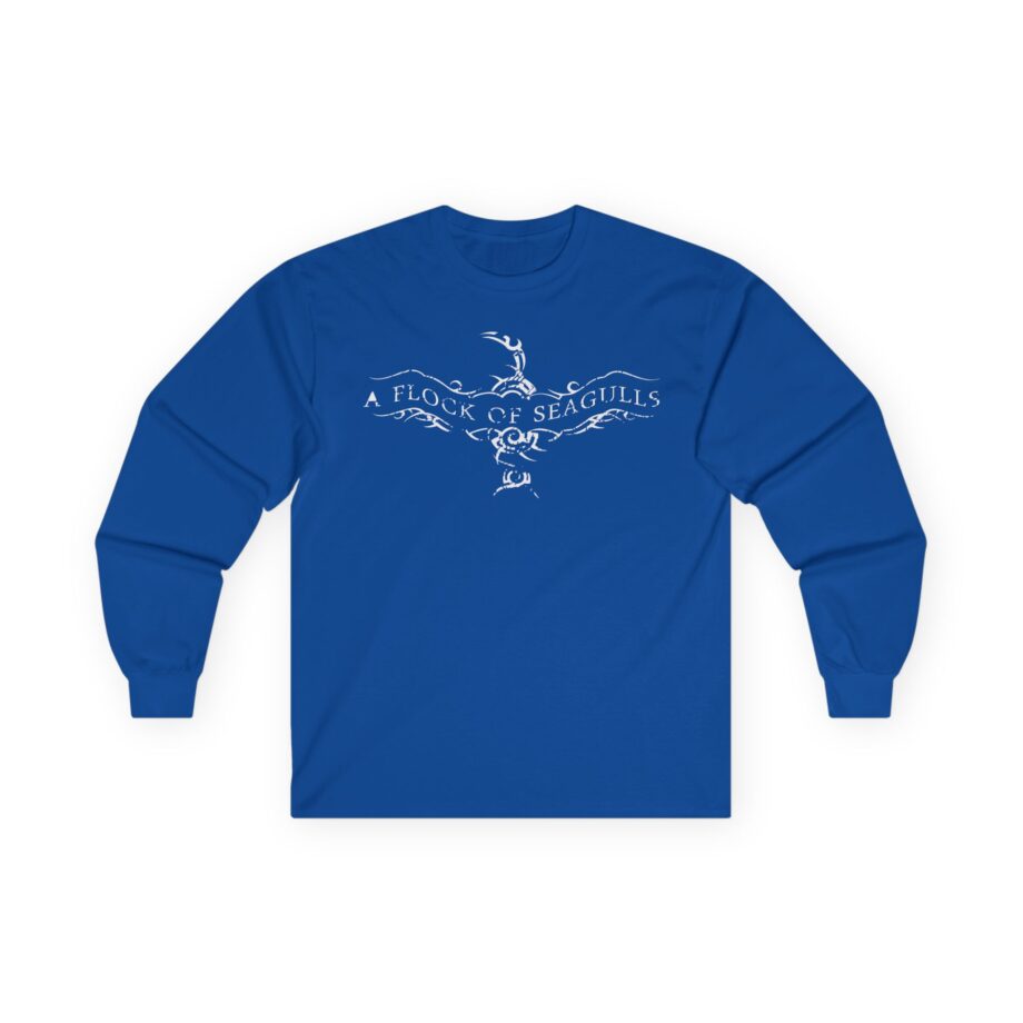 A Flock of Seagulls Logo Unisex Ultra Cotton Long Sleeve Tee