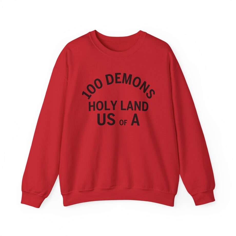 100 Demons Holyland Unisex Heavy Blend™ Crewneck Sweatshirt