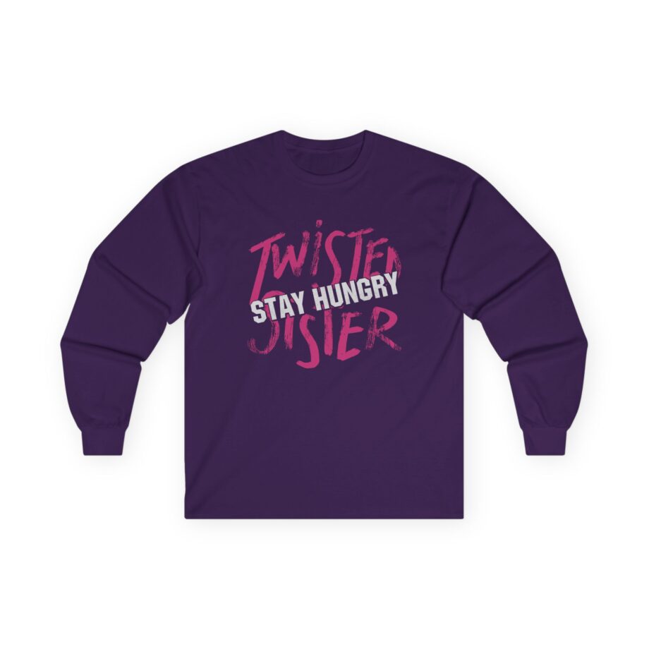Distressed We're Not Gonna Take It Twisted Sister Unisex Ultra Cotton Long Sleeve Tee