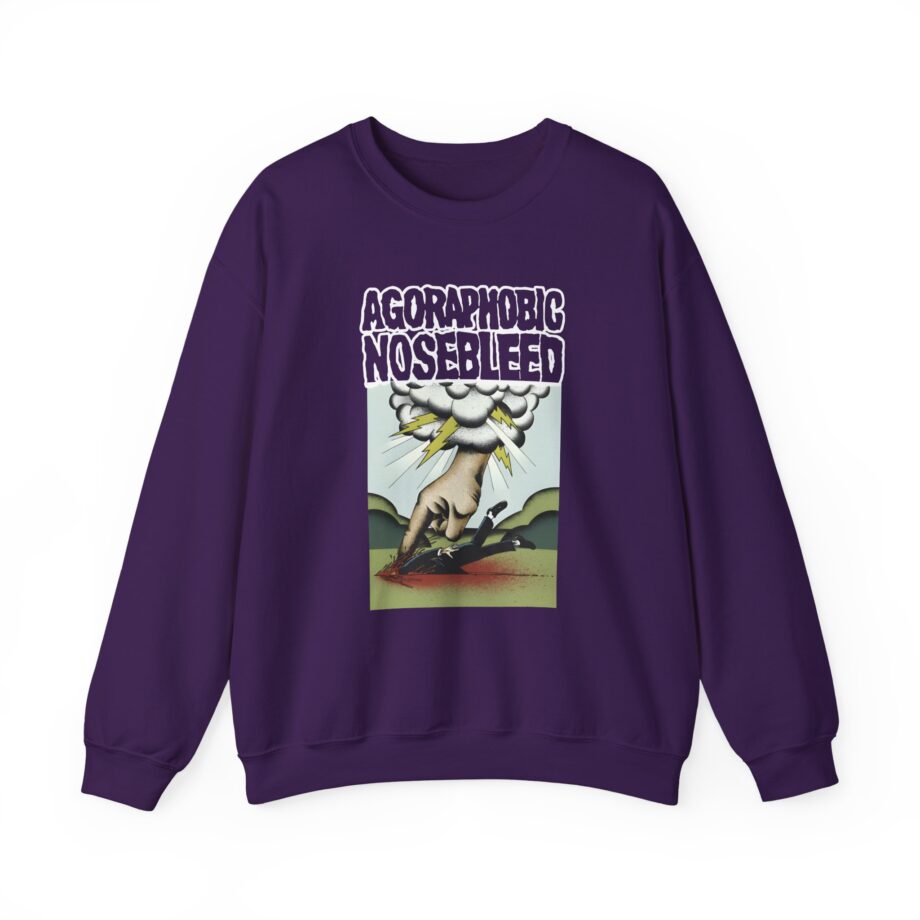 Agoraphobic Nosebleed Smite Unisex Heavy Blend™ Crewneck Sweatshirt