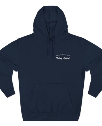 Alex Warren You’ll Never Have to Do Today Again Three-Panel Fleece Hoodie