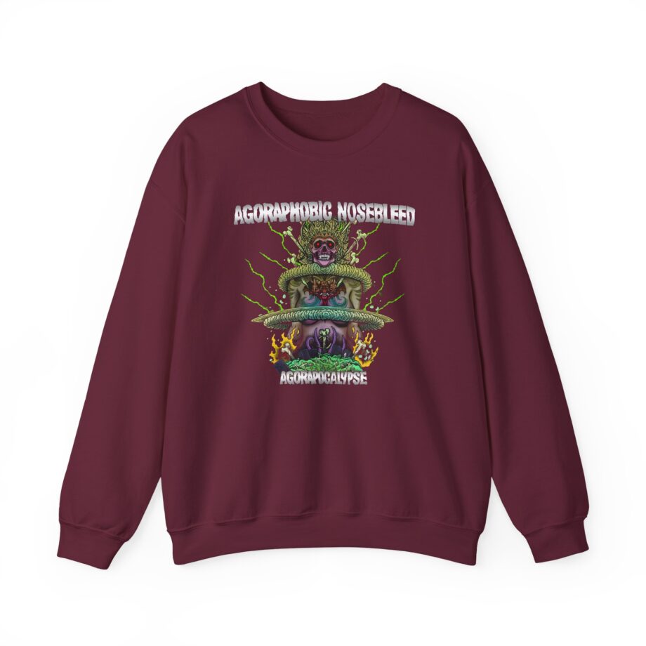 Agoraphobic Nosebleed Agorapocalypse Unisex Heavy Blend™ Crewneck Sweatshirt