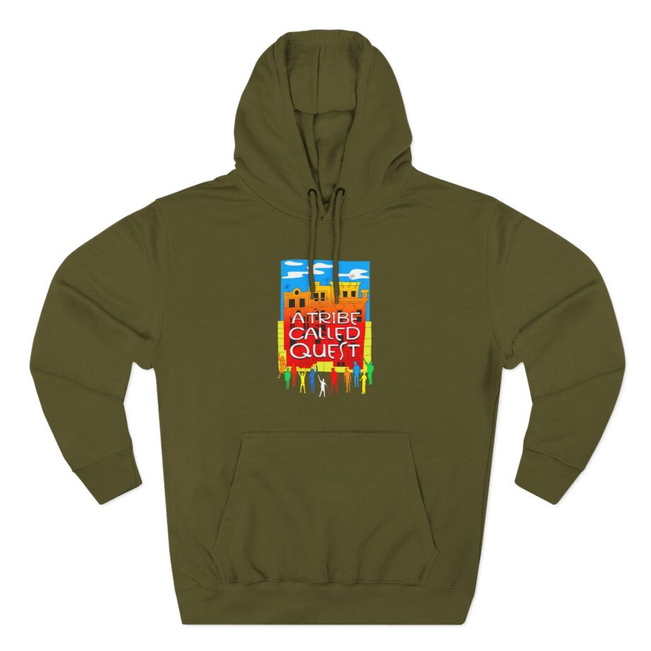 A Tribe Called Quest People's Instinctive Travels Three-Panel Fleece Hoodie