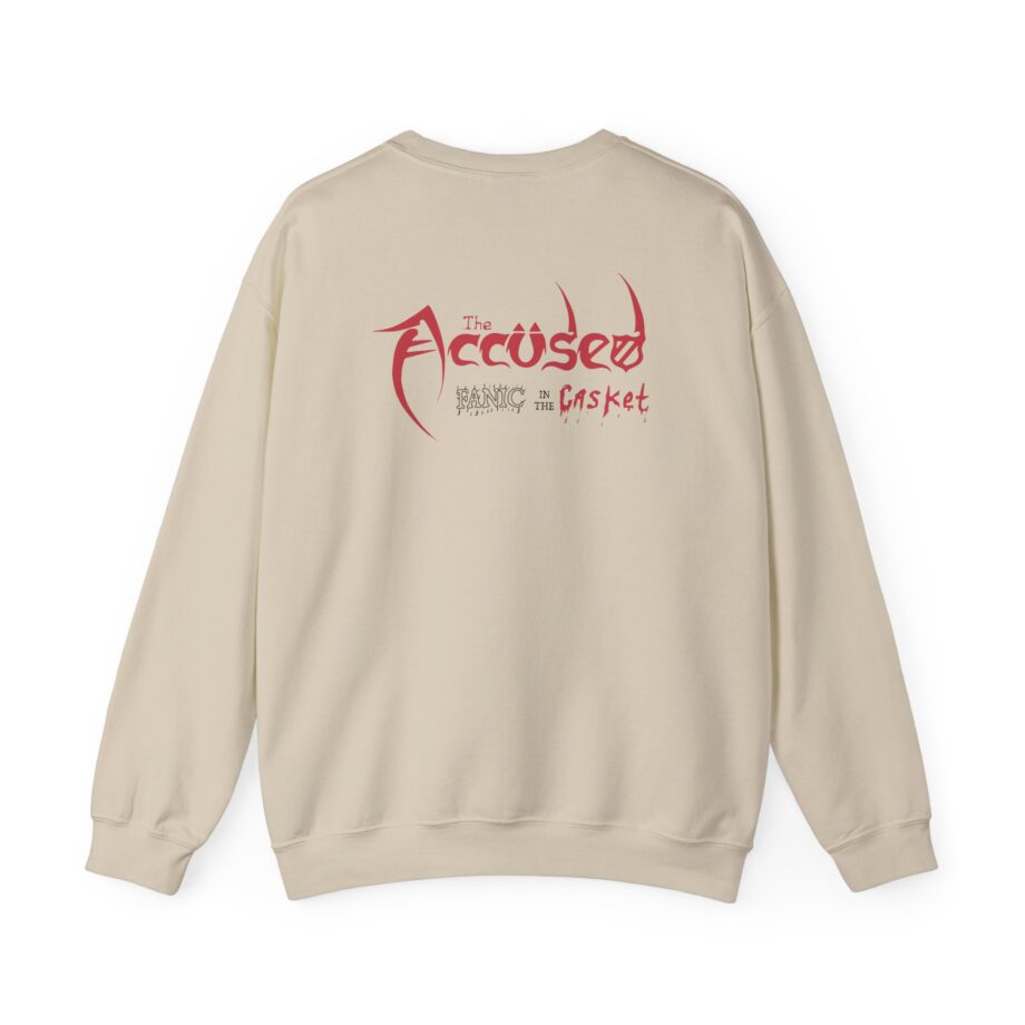 Accused Ad Panic in the Casket Unisex Heavy Blend™ Crewneck Sweatshirt