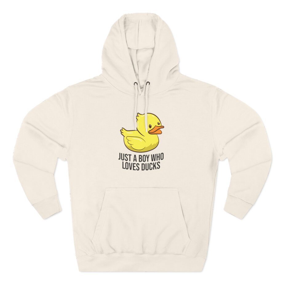 Duckboy Three-Panel Fleece Hoodie