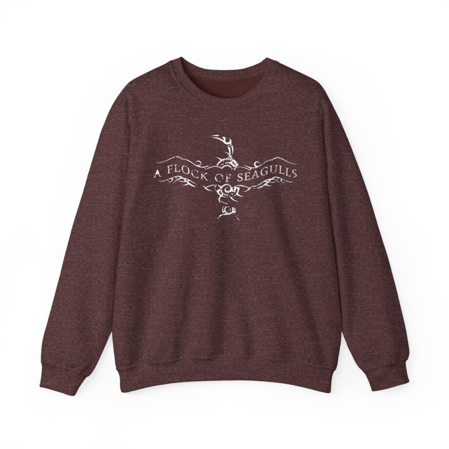 A Flock of Seagulls Logo Unisex Heavy Blend™ Crewneck Sweatshirt