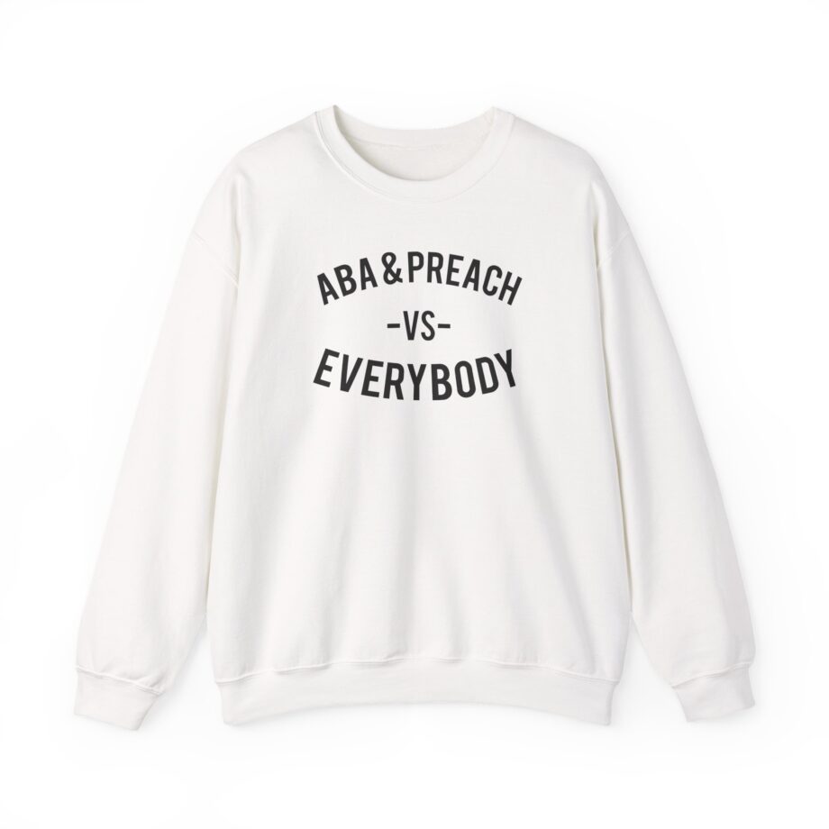 Aba and Preach Unisex Heavy Blend™ Crewneck Sweatshirt