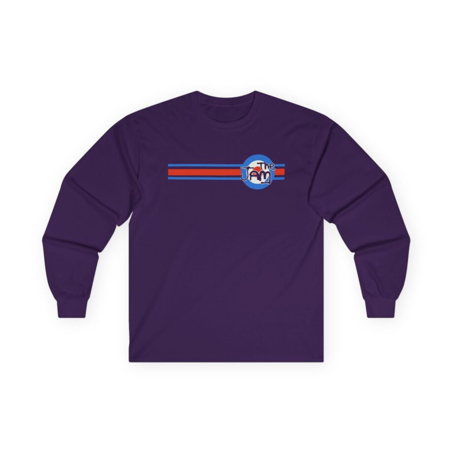 TJ Target Stripe Unisex Ultra Cotton Long Sleeve Tee