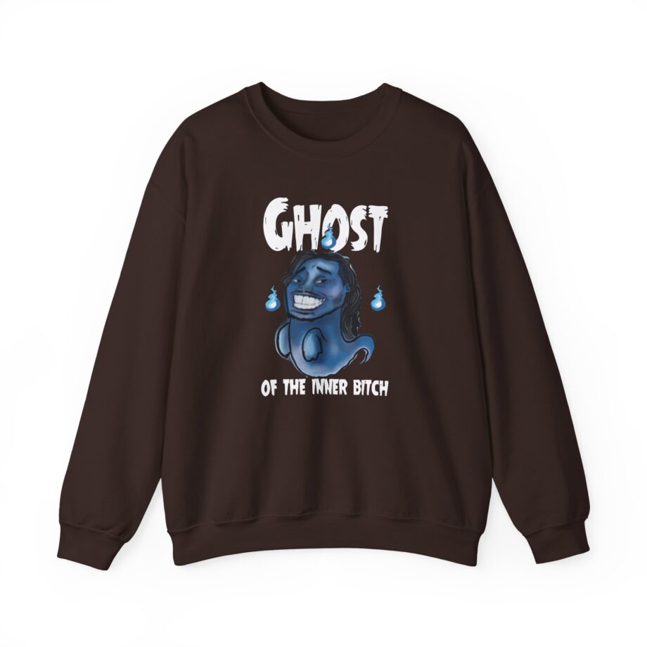 Aba and Preach Ghost of the Inner Bitch Unisex Heavy Blend™ Crewneck Sweatshirt