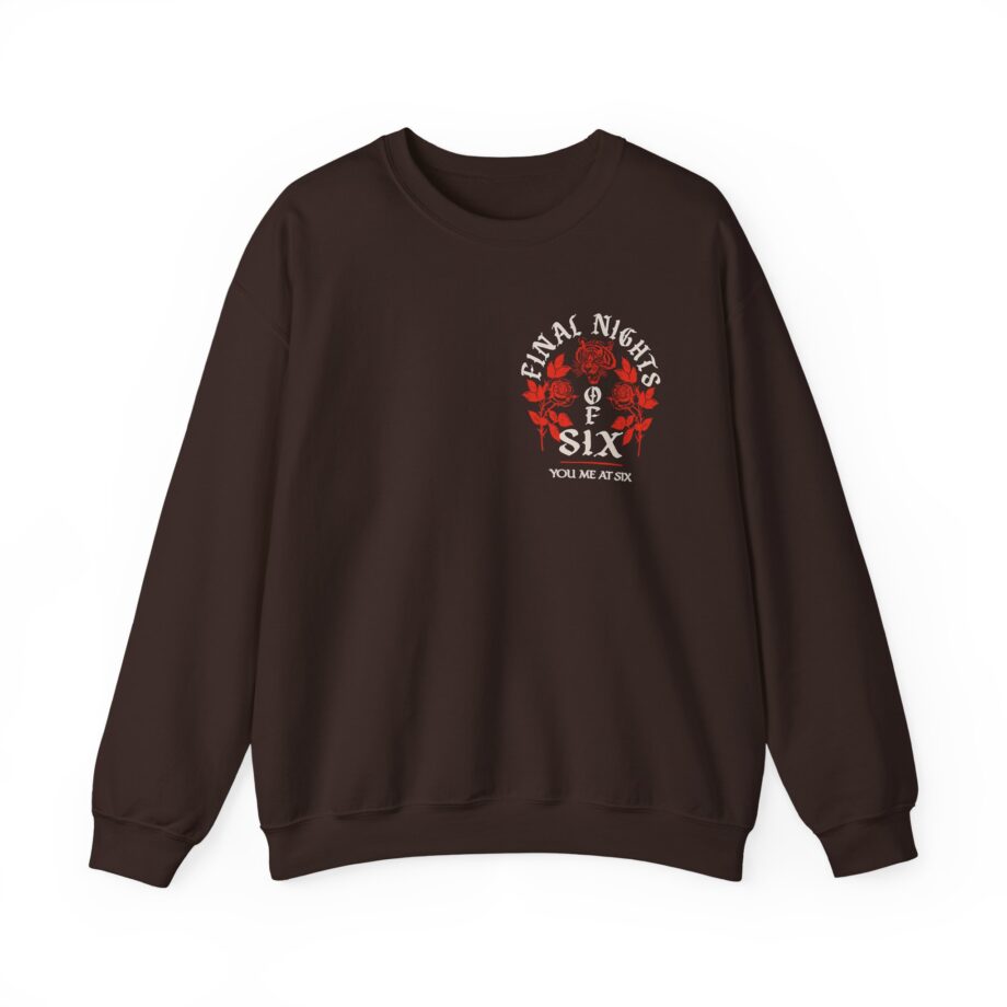 You Me at Six Final Nights of Six Tour Unisex Heavy Blend™ Crewneck Sweatshirt