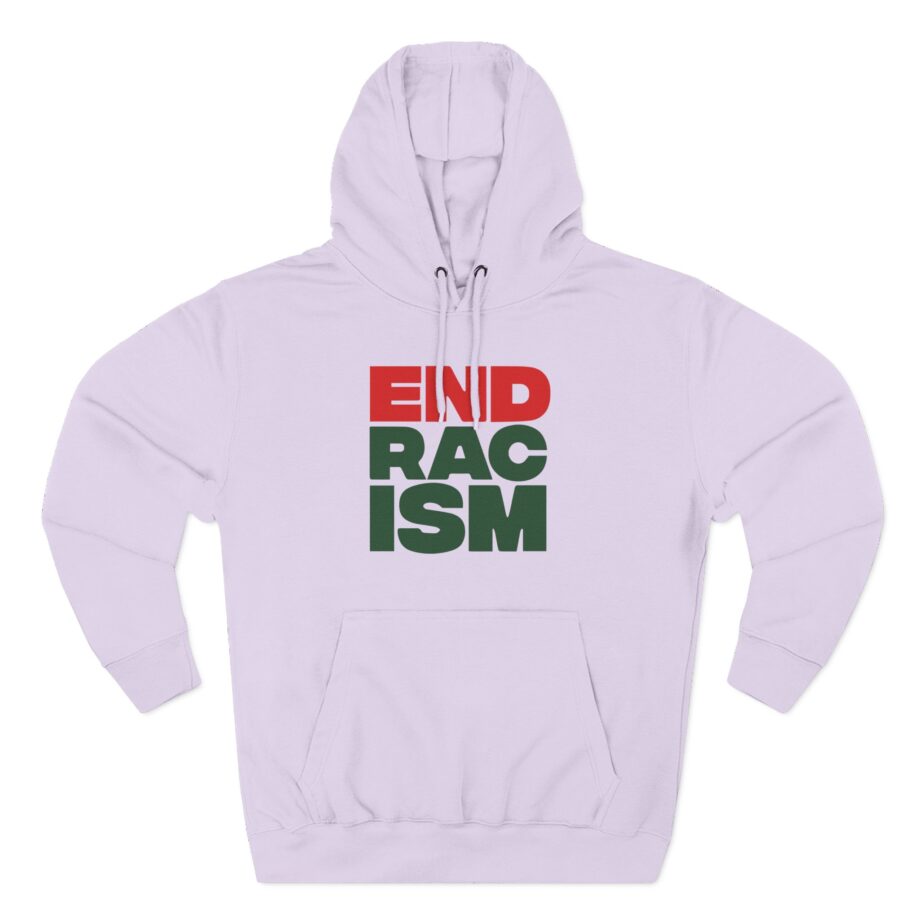 A Tribe Called End Racism Three-Panel Fleece Hoodie