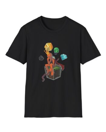 Alan Becker King Orange Unisex Softstyle T-Shirt