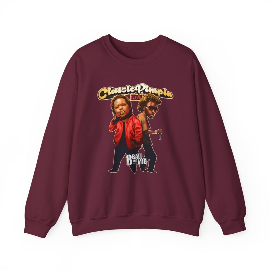 8ball Mjg Classic Pimpin Unisex Heavy Blend™ Crewneck Sweatshirt