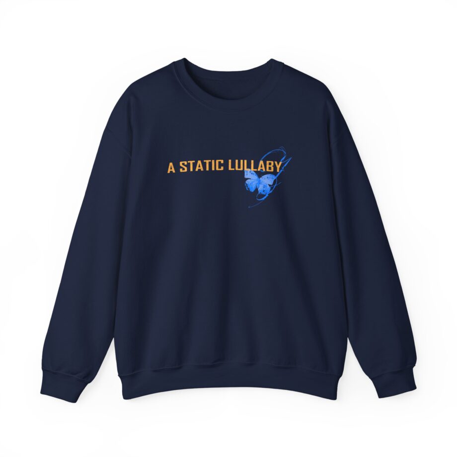 A Static Lullaby Butterfly Unisex Heavy Blend™ Crewneck Sweatshirt