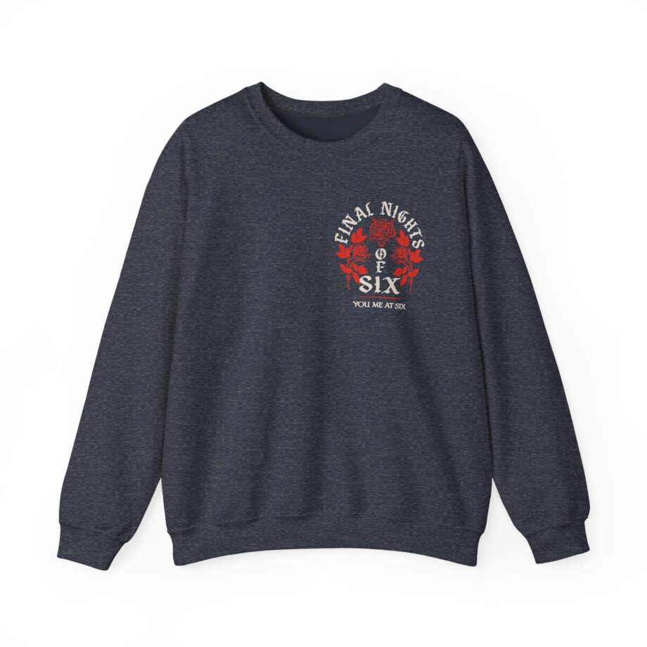 You Me at Six Final Nights of Six Tour Unisex Heavy Blend™ Crewneck Sweatshirt