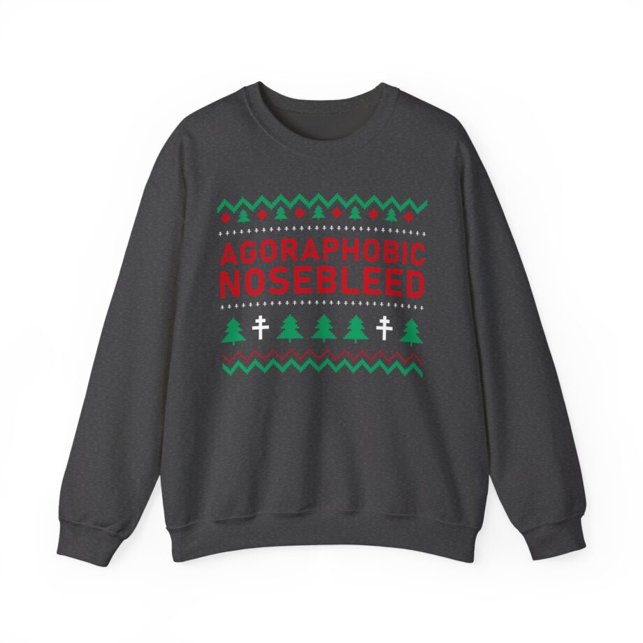 Agoraphobic Nosebleed Unisex Heavy Blend™ Crewneck Sweatshirt