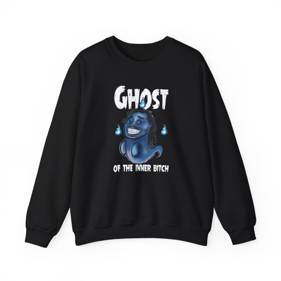 Aba and Preach Ghost of the Inner Bitch Unisex Heavy Blend™ Crewneck Sweatshirt