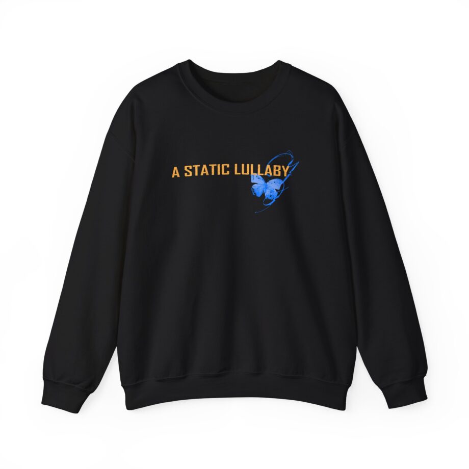 A Static Lullaby Butterfly Unisex Heavy Blend™ Crewneck Sweatshirt