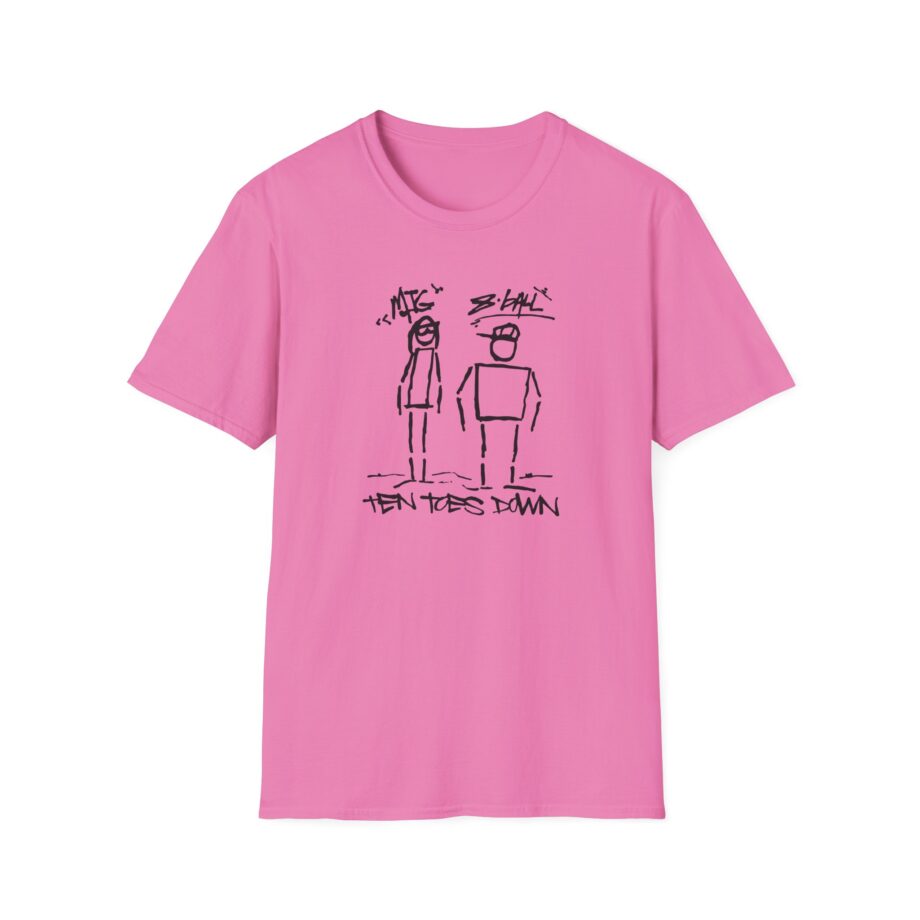 8ball Mjg Ten Toes Down Unisex Softstyle T-Shirt
