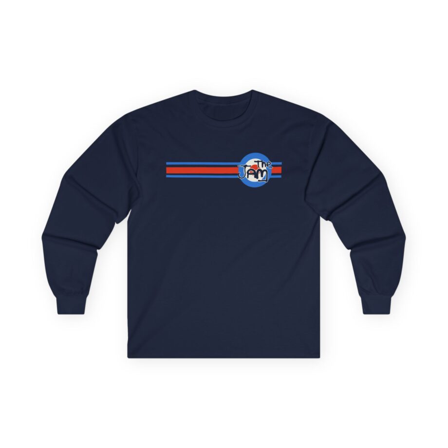 TJ Target Stripe Unisex Ultra Cotton Long Sleeve Tee