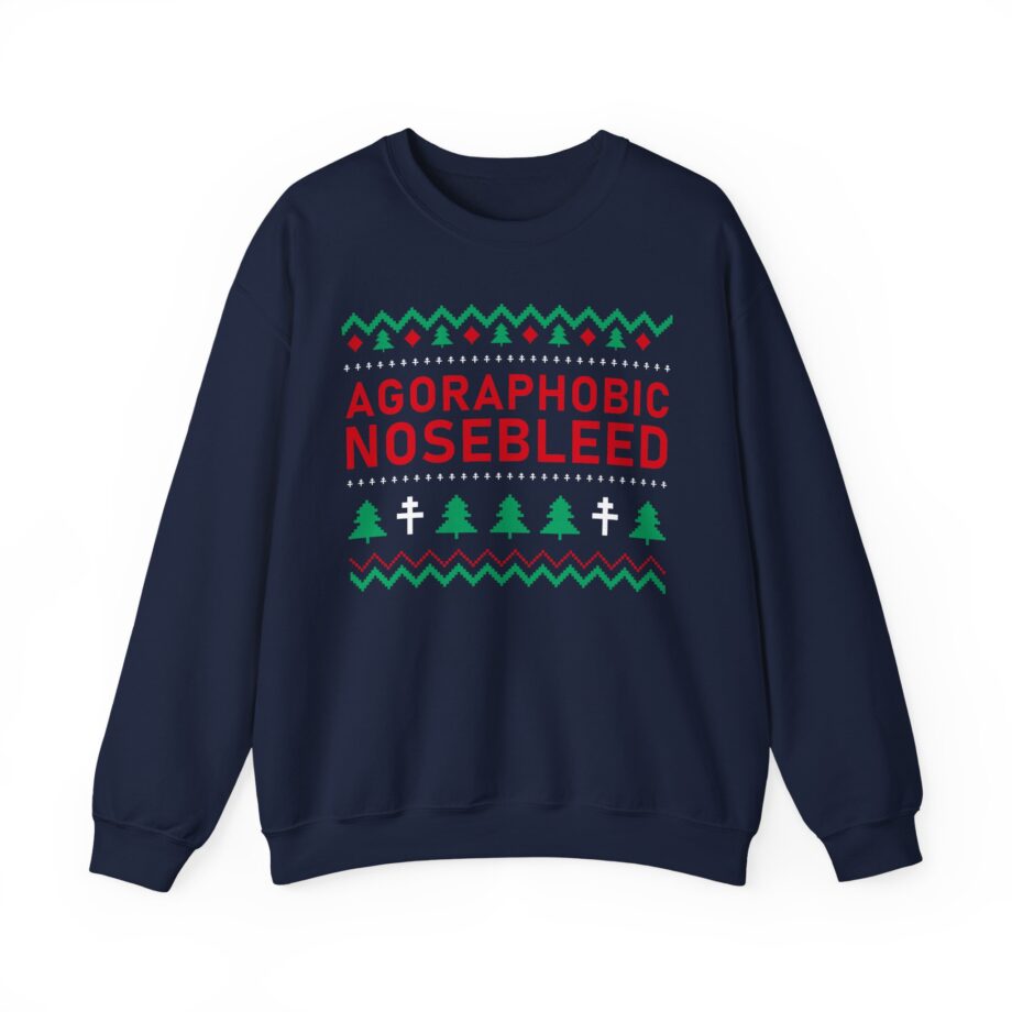 Agoraphobic Nosebleed Unisex Heavy Blend™ Crewneck Sweatshirt