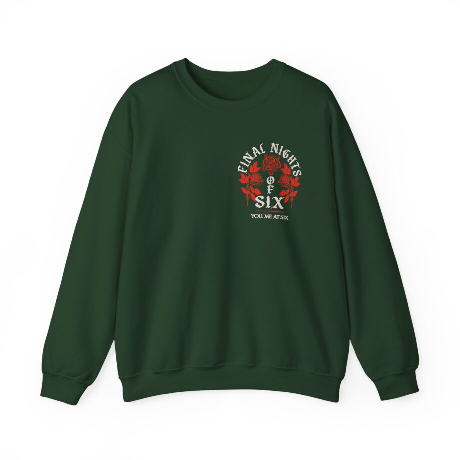 You Me at Six Final Nights of Six Tour Unisex Heavy Blend™ Crewneck Sweatshirt