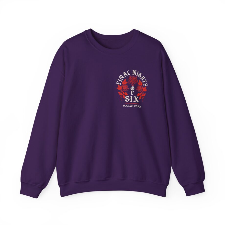 You Me at Six Final Nights of Six Tour Unisex Heavy Blend™ Crewneck Sweatshirt