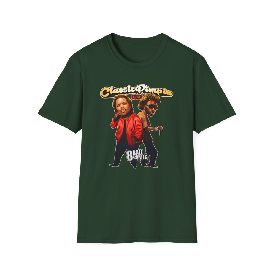 8ball Mjg Classic Pimpin Unisex Softstyle T-Shirt
