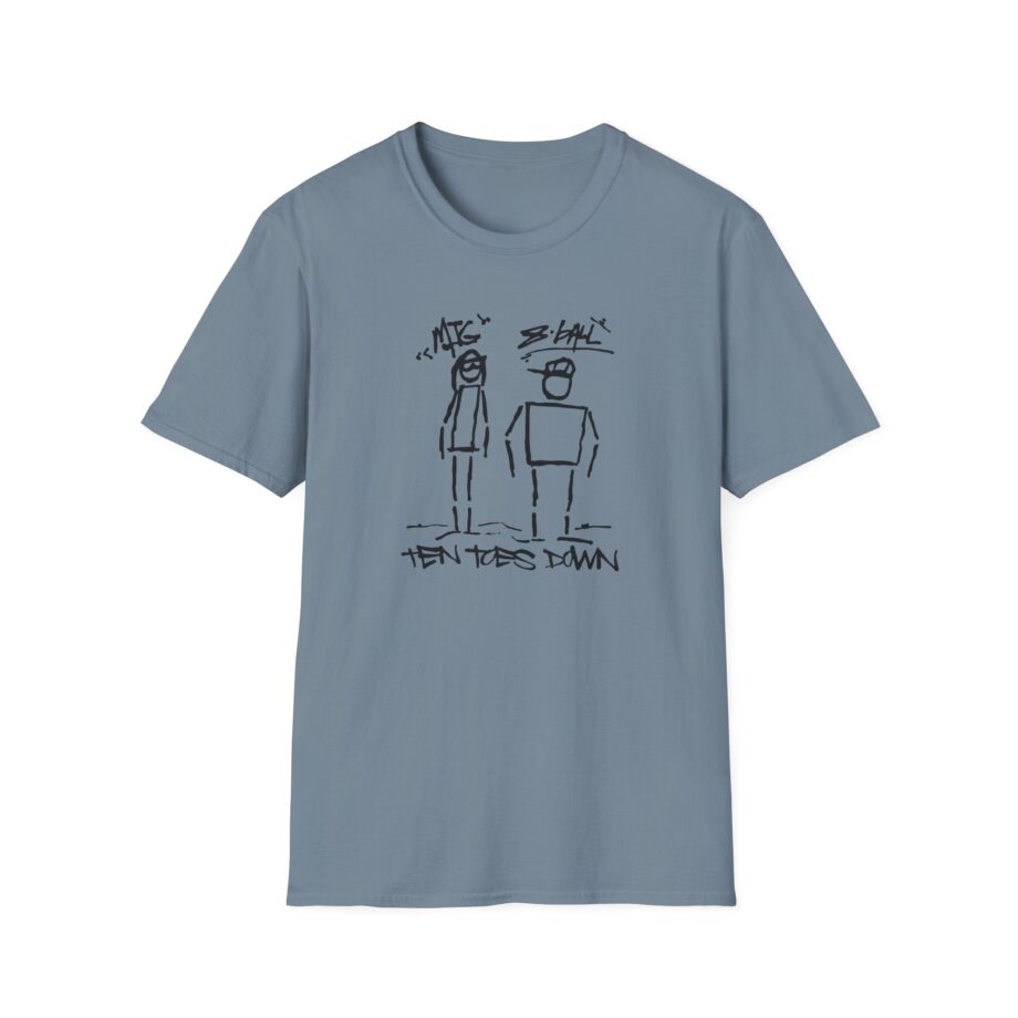 8ball Mjg Ten Toes Down Unisex Softstyle T-Shirt
