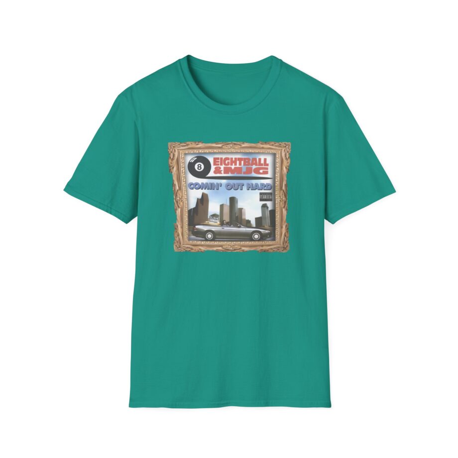 8ball Mjg Comin Out Hard Unisex Softstyle T-Shirt