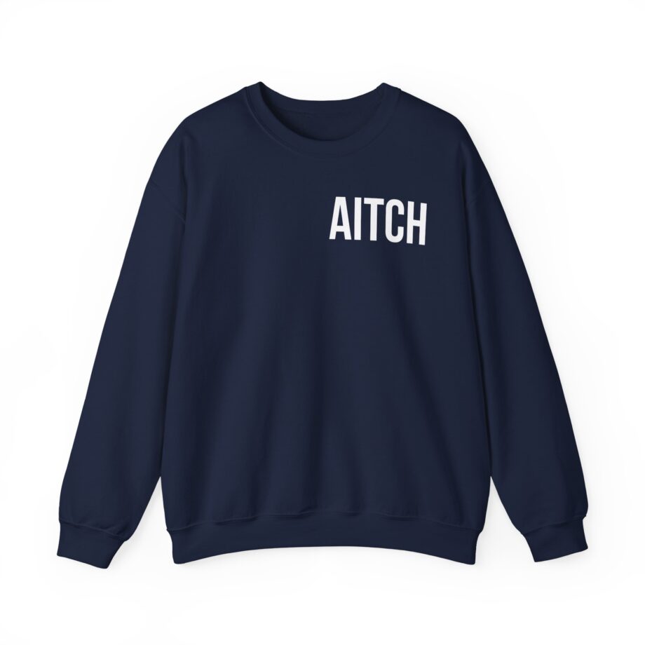 Aitch Pocket Logo Unisex Heavy Blend™ Crewneck Sweatshirt