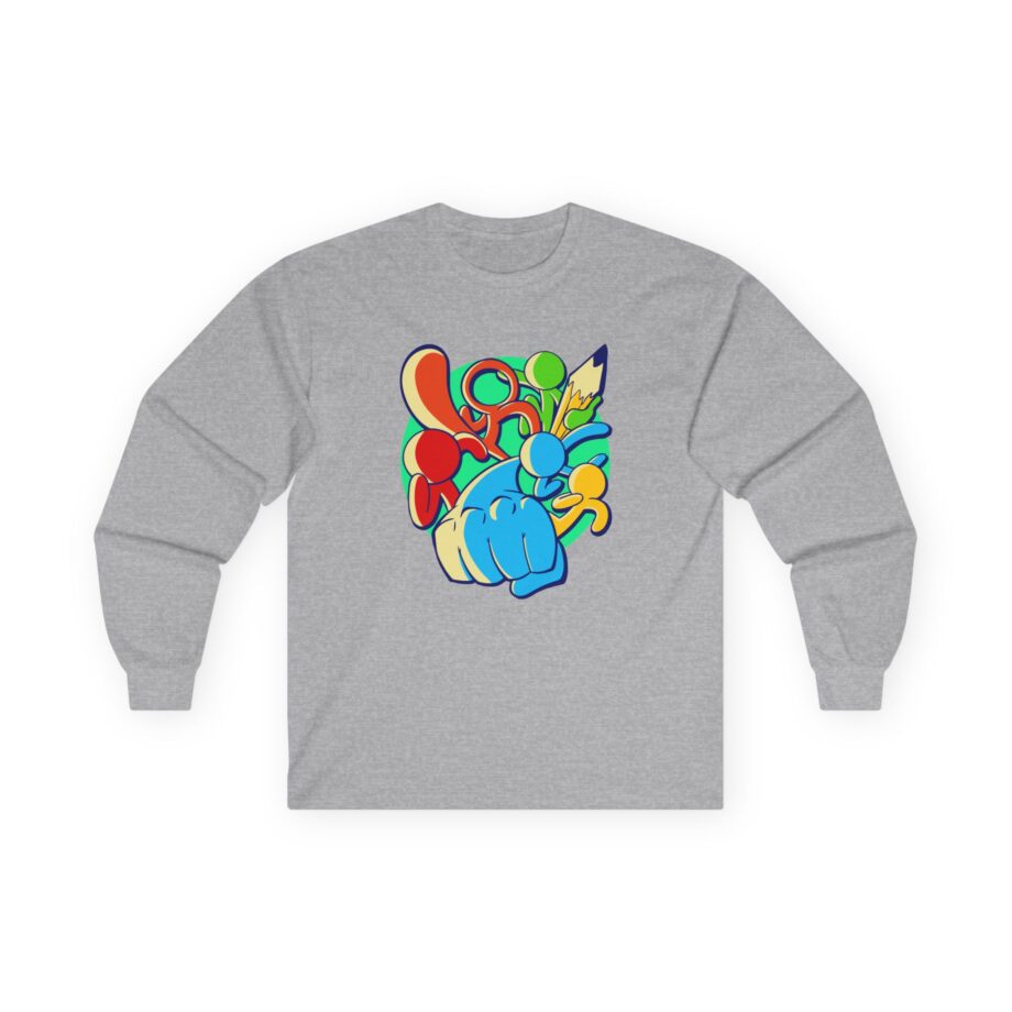 Alan Becker Assemble Unisex Ultra Cotton Long Sleeve Tee